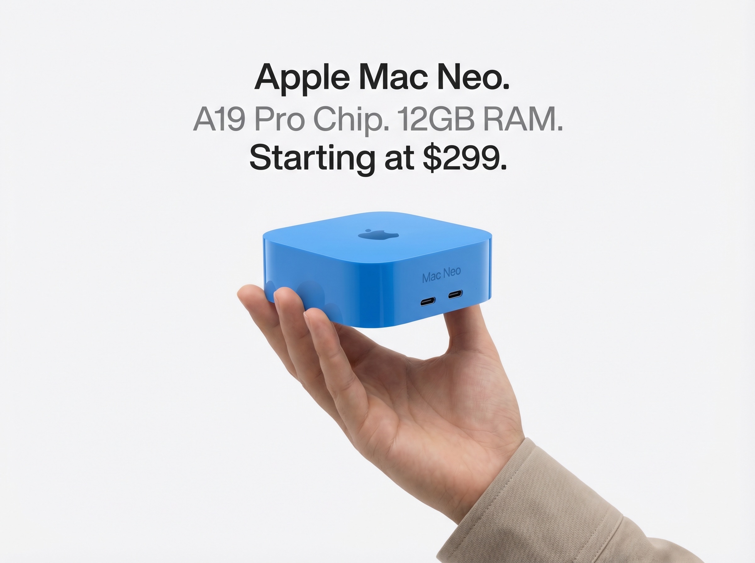 Вот это цена. Apple готовит ультрадешевый Mac Neo за $299