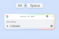 Google выпустила аналог Spotlight для Windows. Приложение ищет информацию на компьютере и в интернете